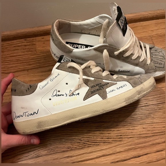 Golden Goose Miami Star Superstar Sneakers - Picture 2 of 12